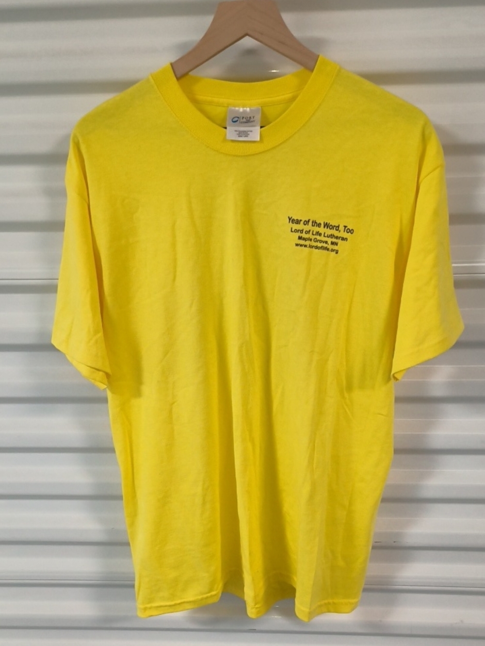 Lord Of Life Lutheran Maple Grove, MN Crewneck Short Sleeve T-shirt Size Large